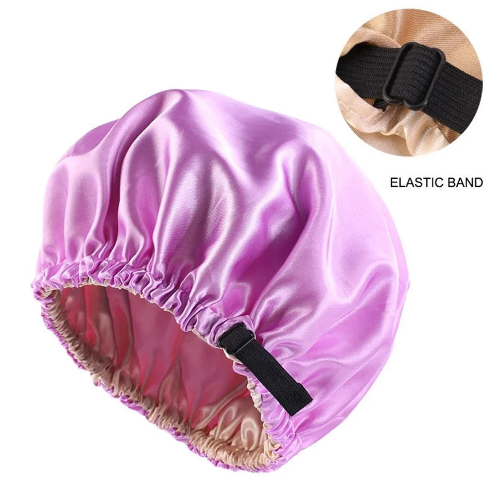 Satin Elastic Hair Cap