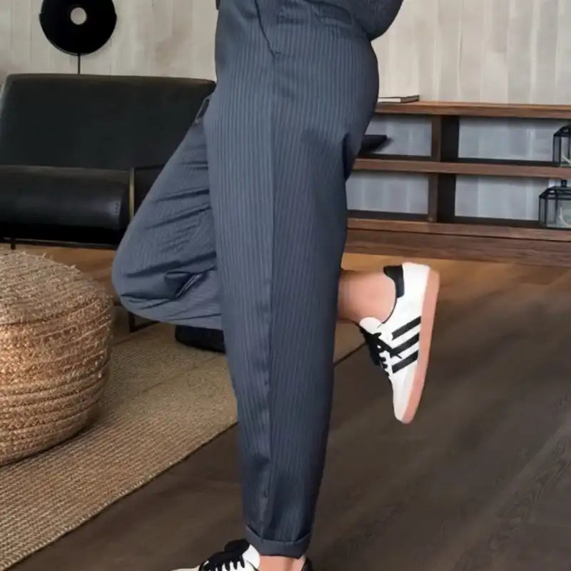 EleganceFit™ High-Waist Blazer Pants
