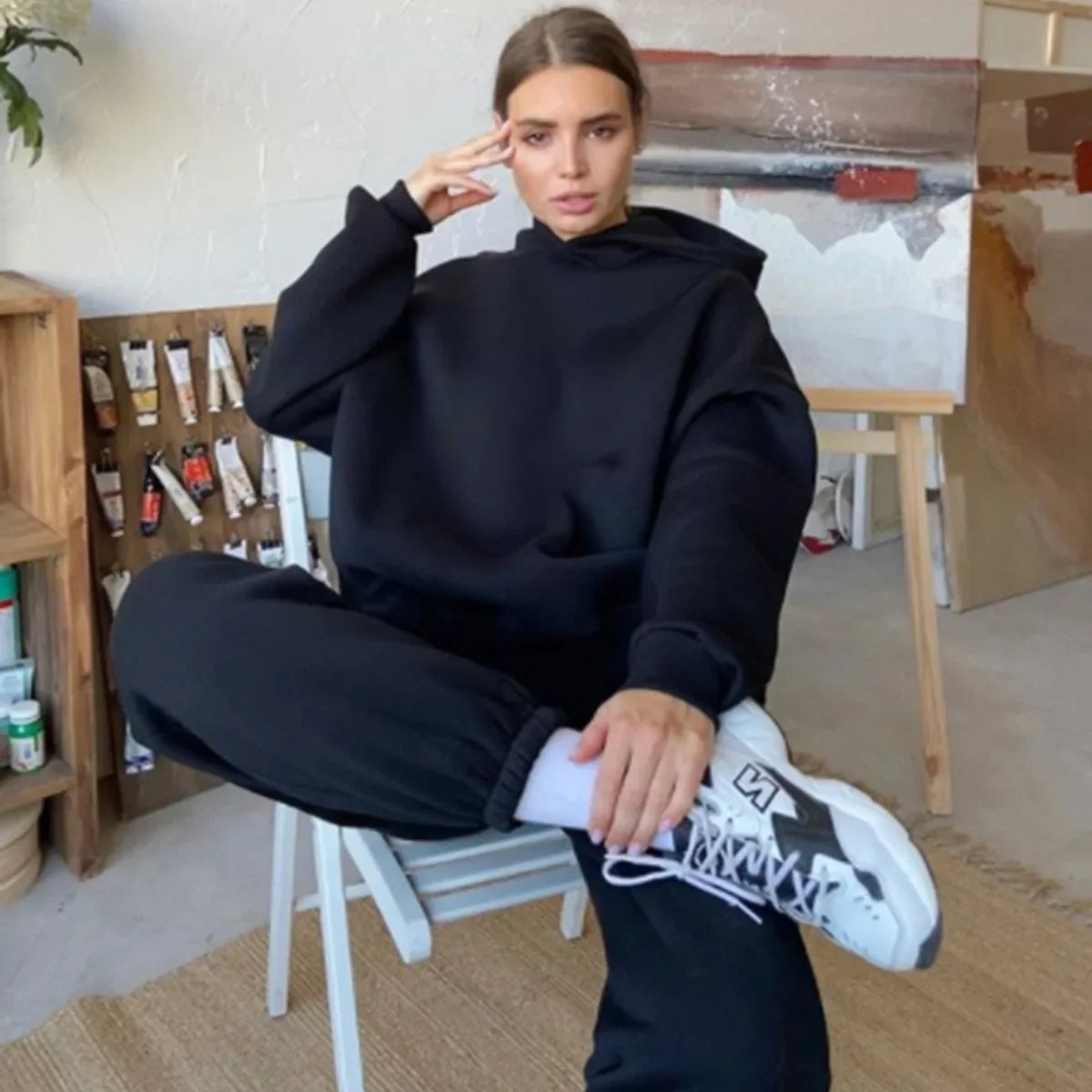 Hoodies Two Piece Set