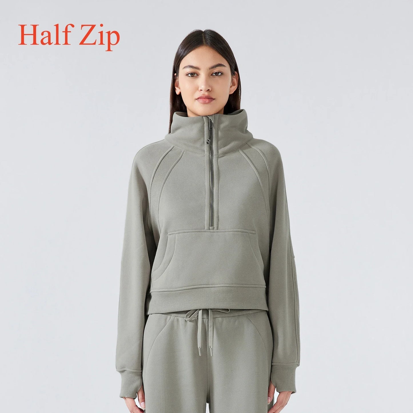The Half-Zip Lounge Set