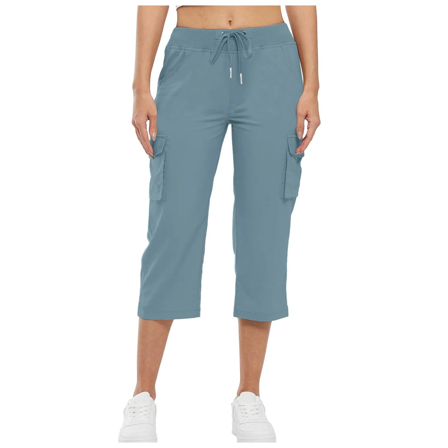Breezefit™ Women’s Button Pocket Capri Pants
