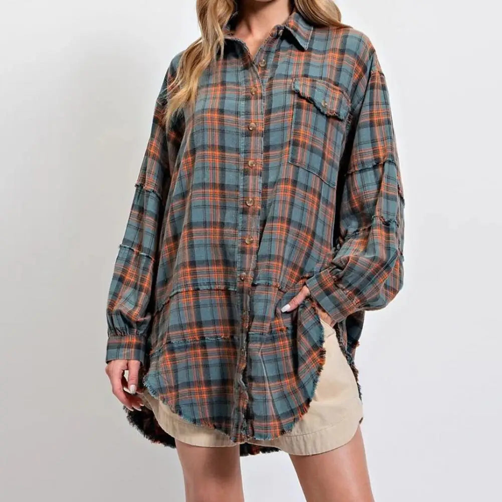 Women's Oversized Shirt Jacket