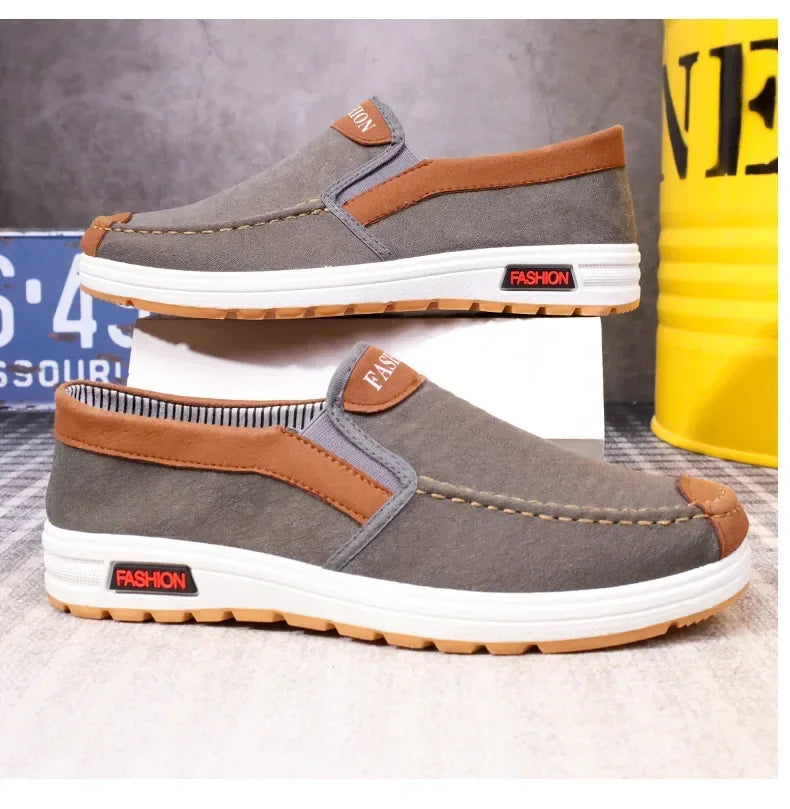 StrideEase™ Plus-Size Loafers for Men