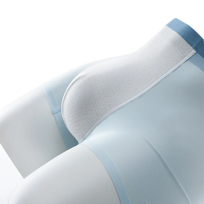 4 PCS Thin Ice Silk Underwear