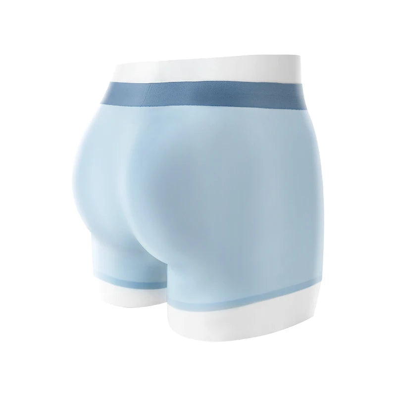 4 PCS Thin Ice Silk Underwear