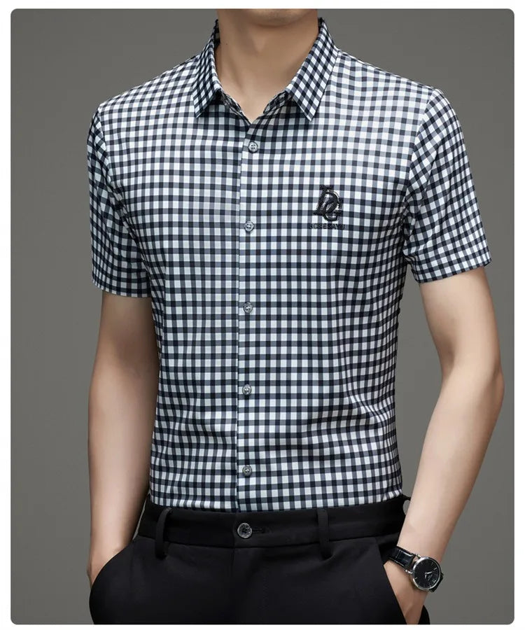 D&Gent™ Non-Iron Plaid Shirt