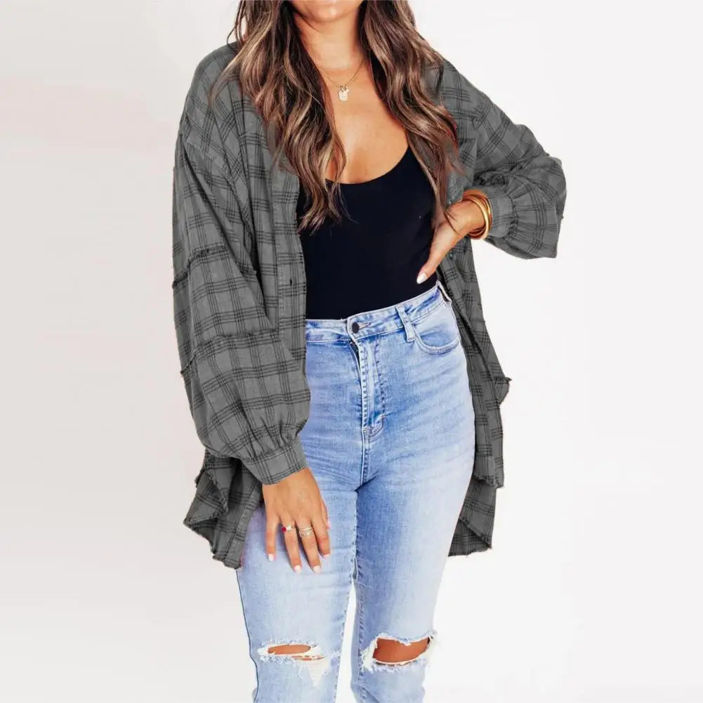 Women's Oversized Shirt Jacket