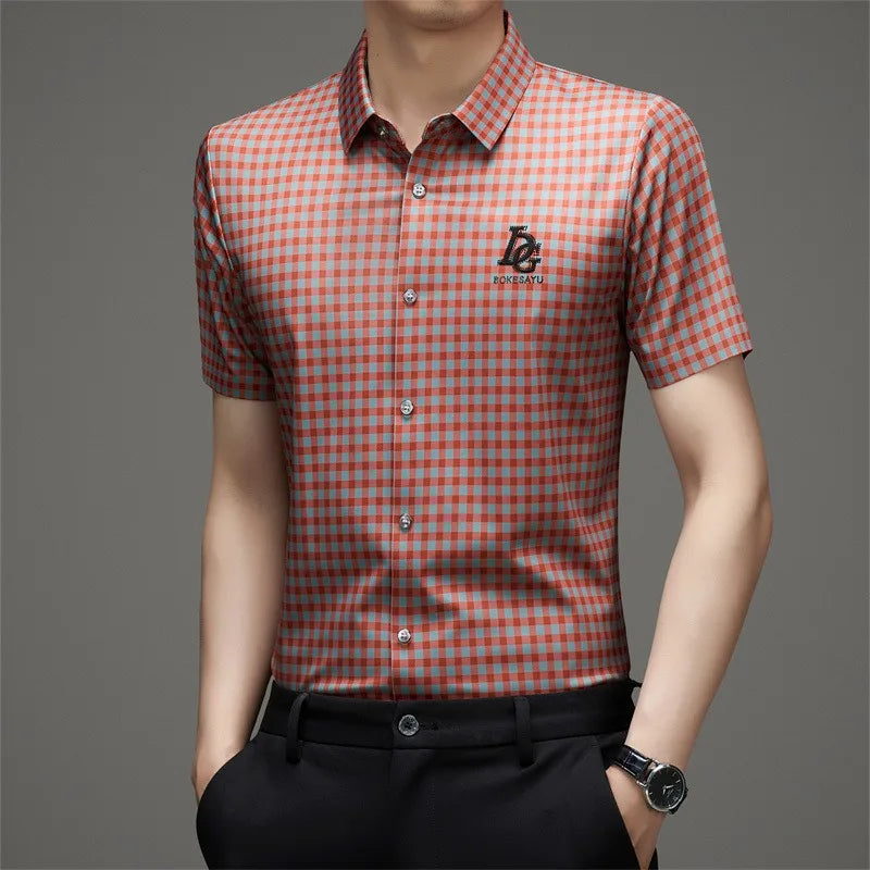 D&Gent™ Non-Iron Plaid Shirt