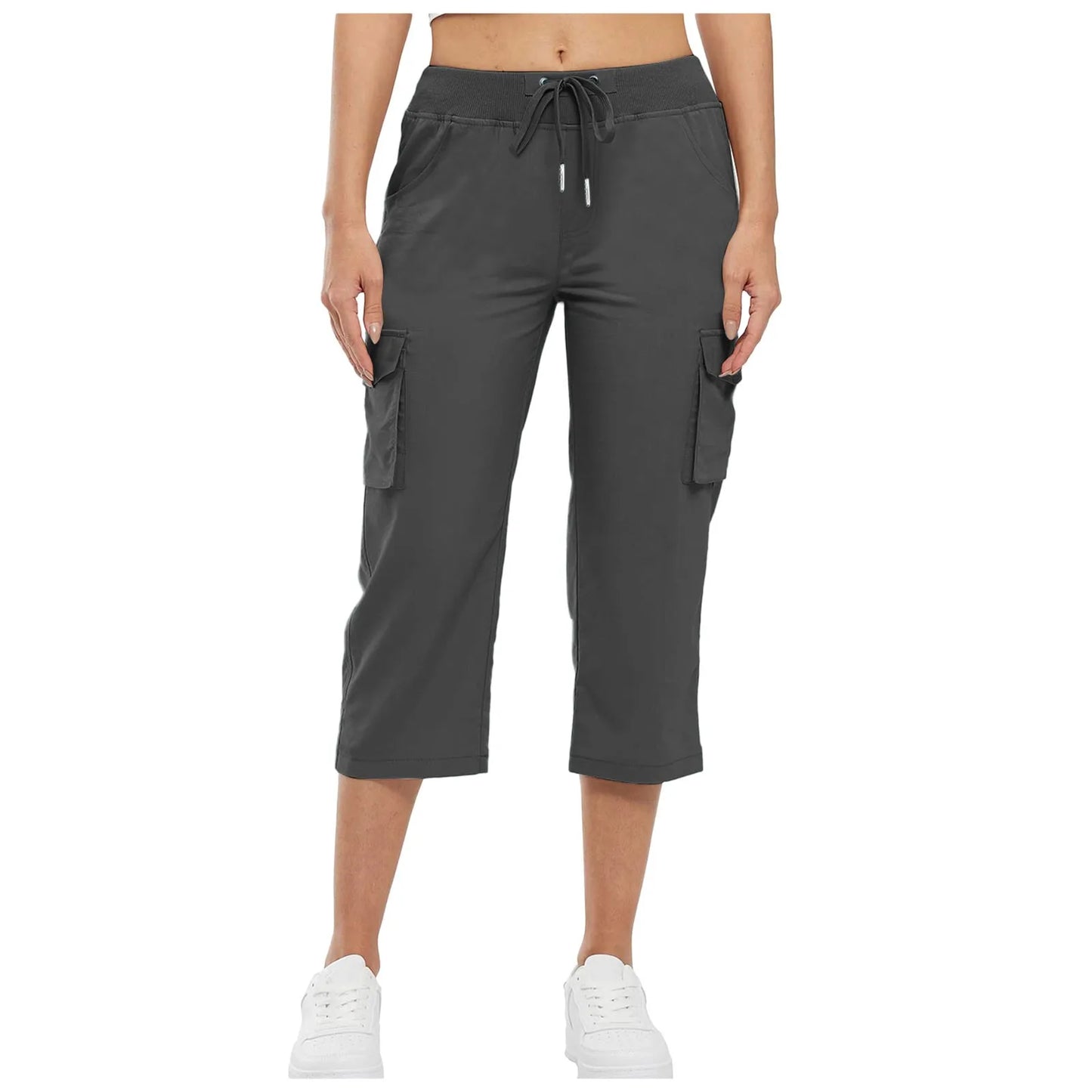 Breezefit™ Women’s Button Pocket Capri Pants