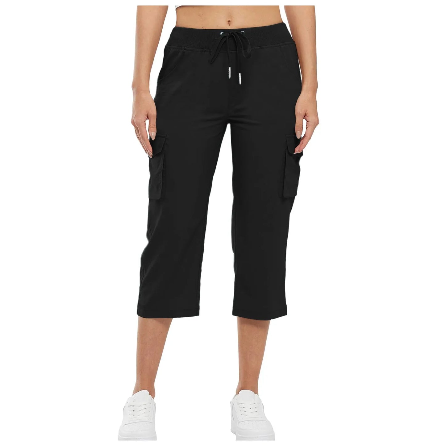 Breezefit™ Women’s Button Pocket Capri Pants