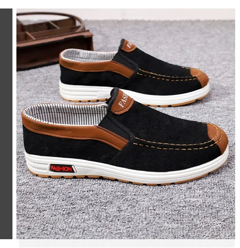 StrideEase™ Plus-Size Loafers for Men