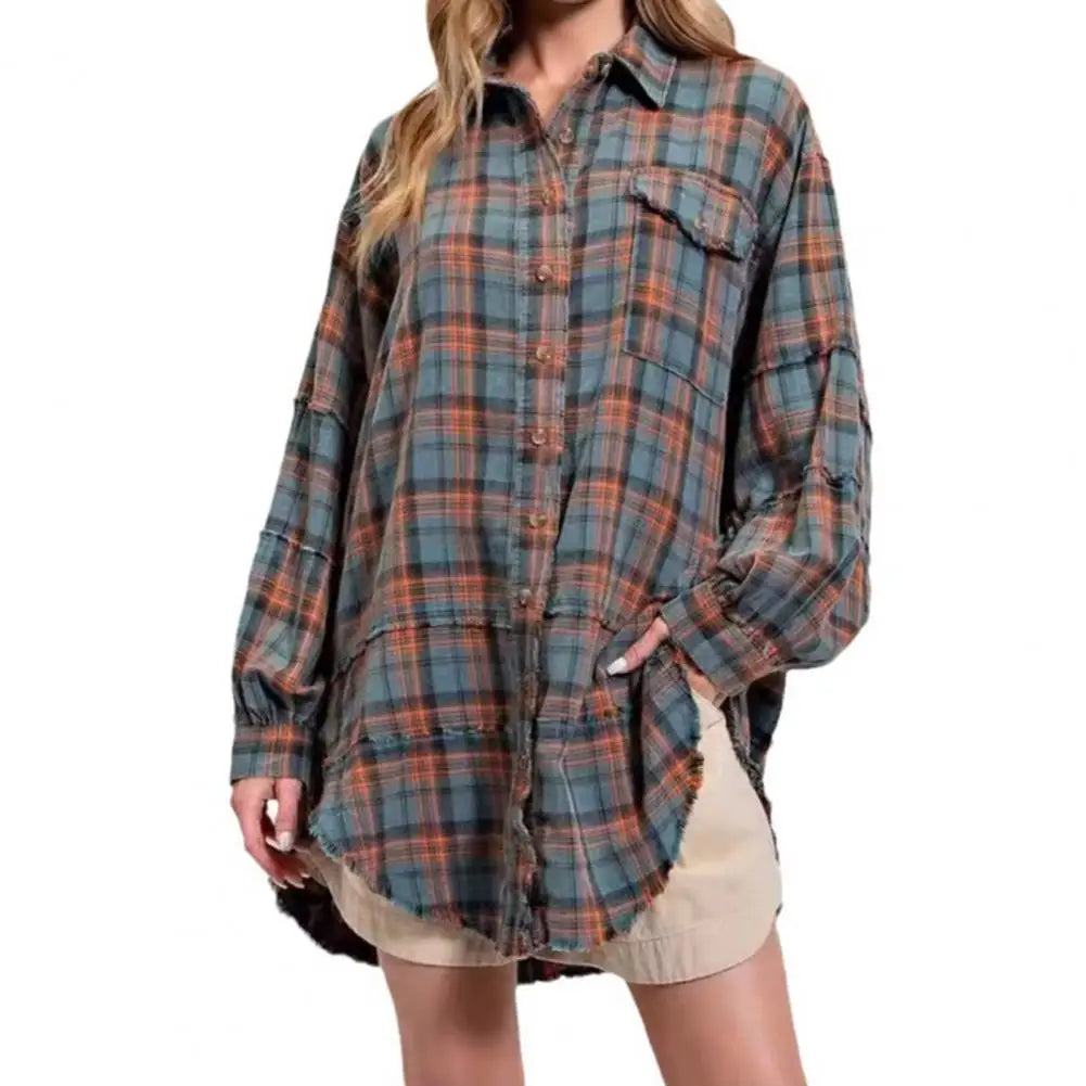 Women's Oversized Shirt Jacket