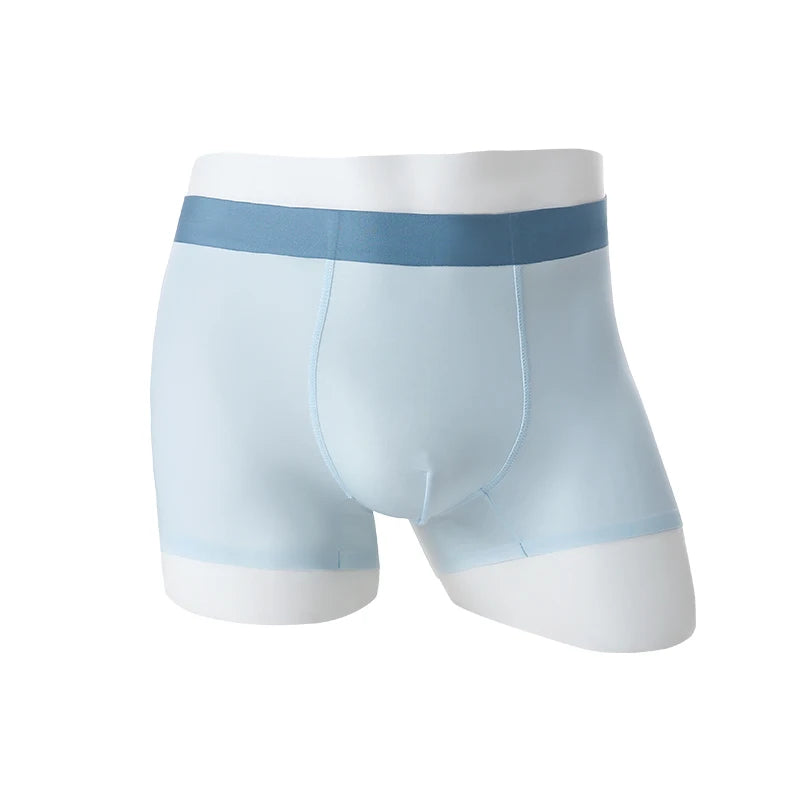 4 PCS Thin Ice Silk Underwear
