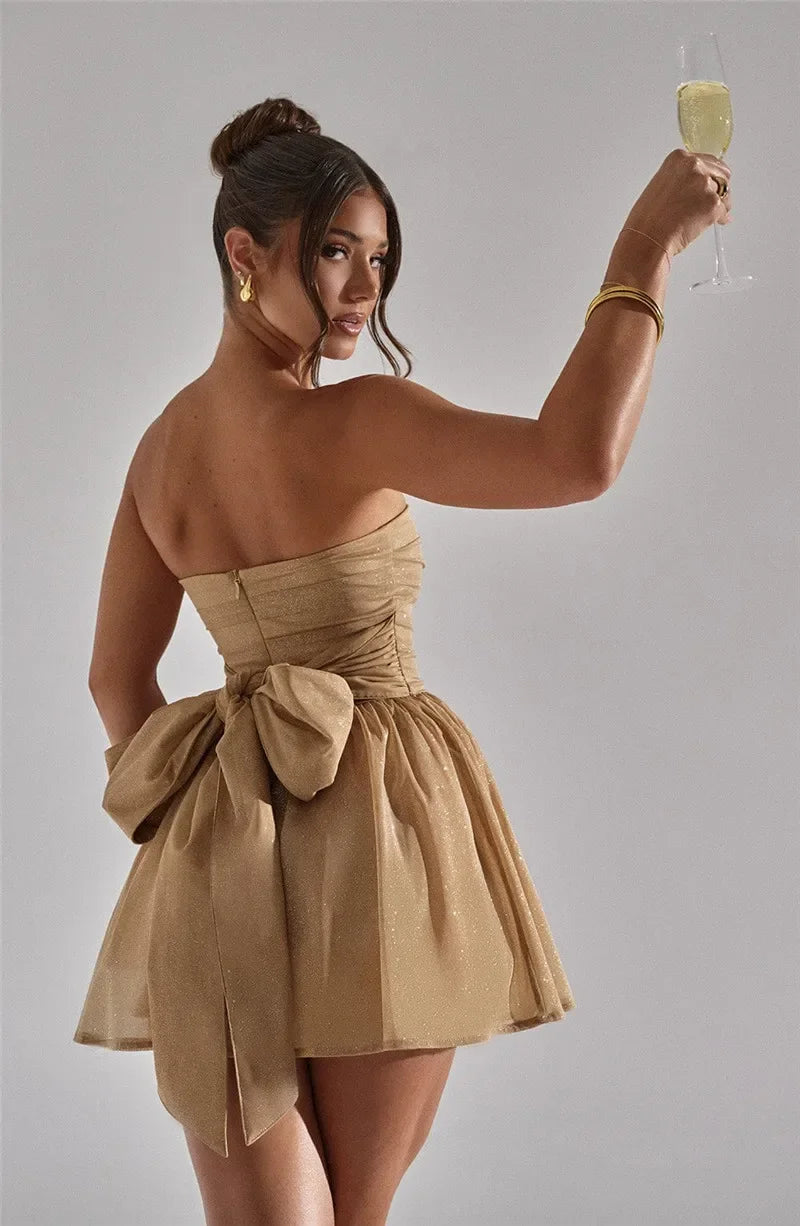 Strapless Mini Dress