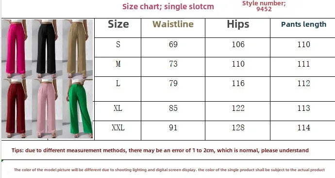 SilhouetteFlow™ Wide-Leg Trousers