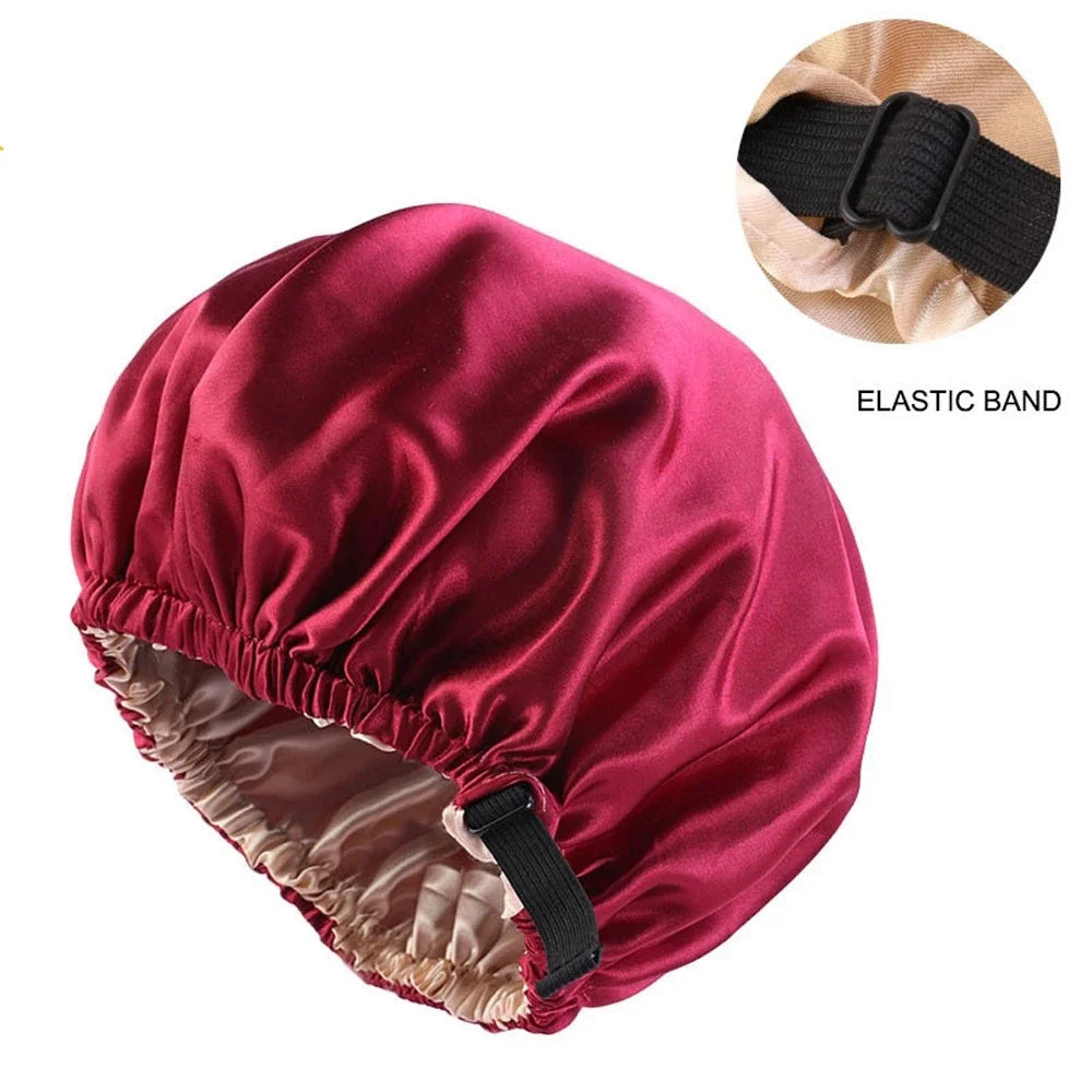 Satin Elastic Hair Cap