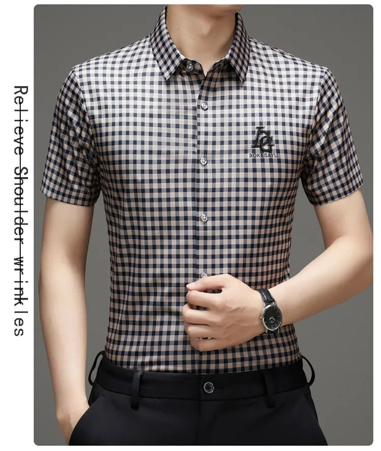 D&Gent™ Non-Iron Plaid Shirt