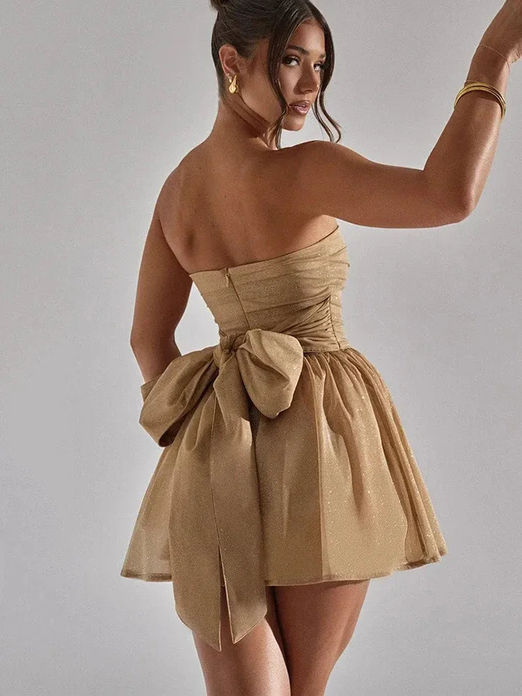 Strapless Mini Dress
