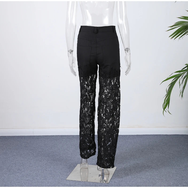 LaceFlow™ Plus Size Summer Jeans