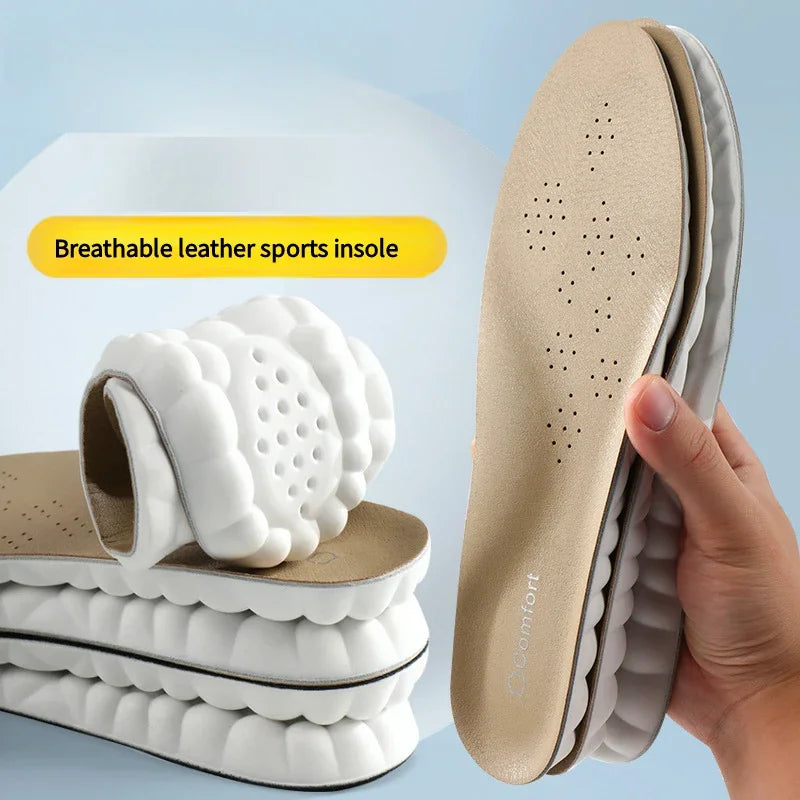 StrideFlex™ Cowhide Orthopedic Insoles