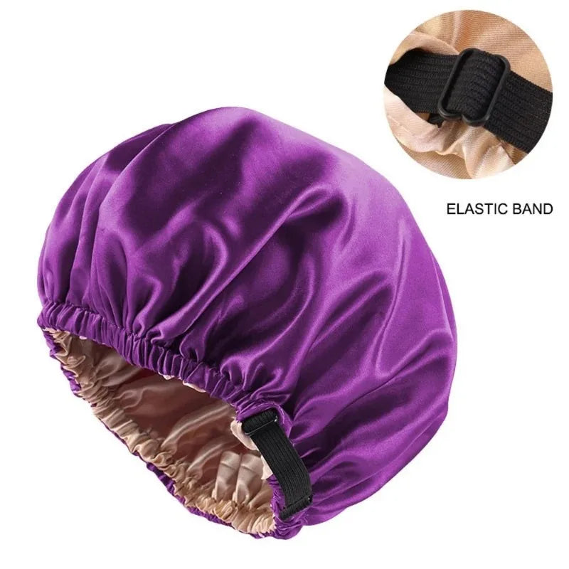 Satin Elastic Hair Cap
