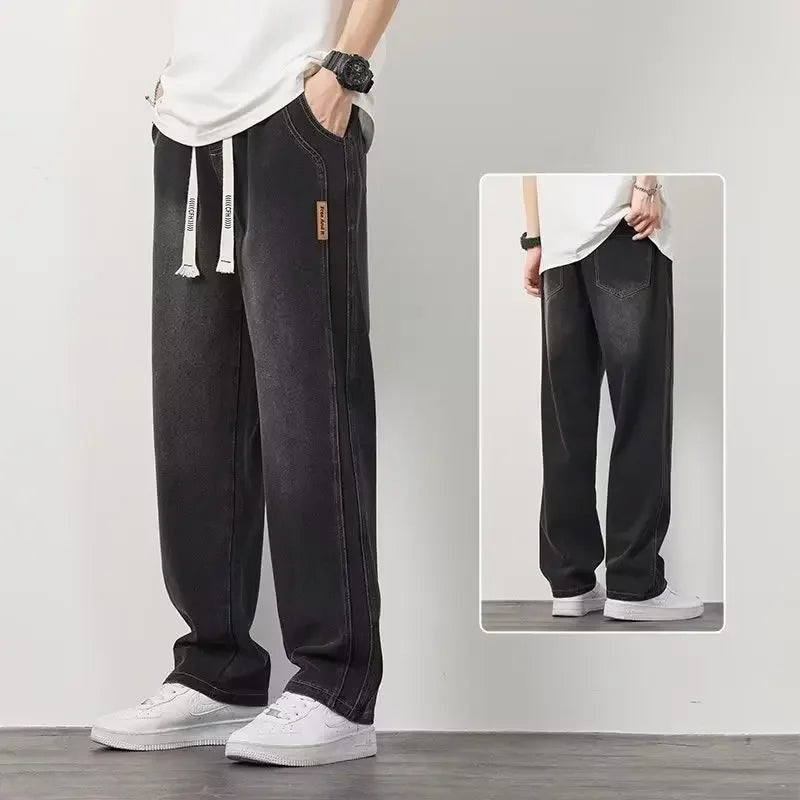 Men's Vintage Loose Straight Jeans