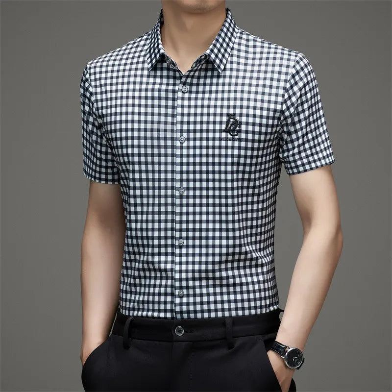 D&Gent™ Non-Iron Plaid Shirt
