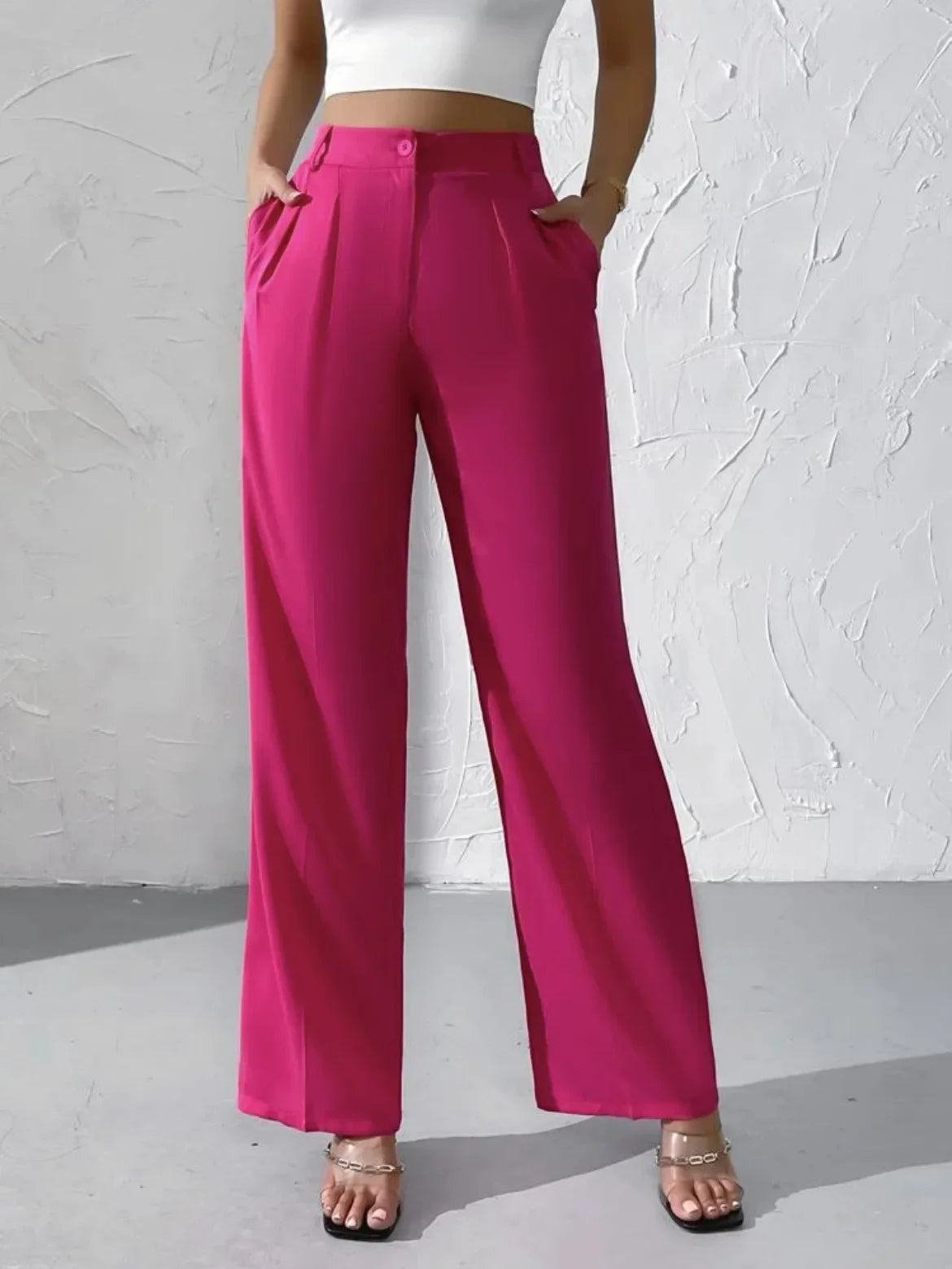 SilhouetteFlow™ Wide-Leg Trousers
