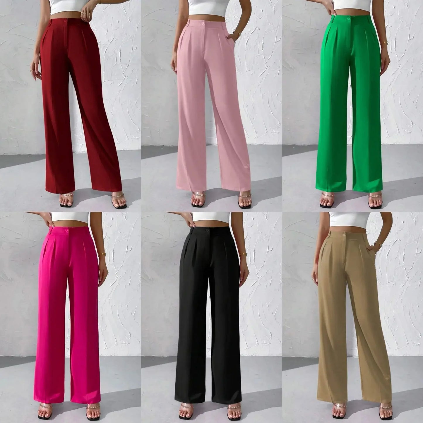 SilhouetteFlow™ Wide-Leg Trousers
