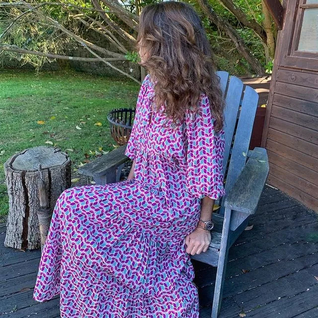 Floral Print Maxi Dress