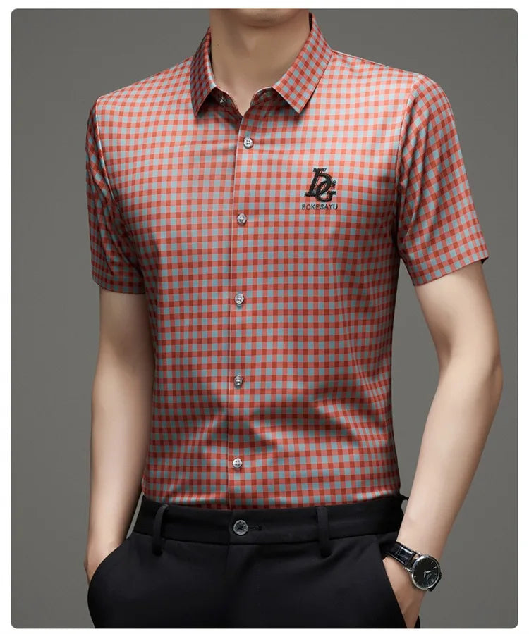 D&Gent™ Non-Iron Plaid Shirt