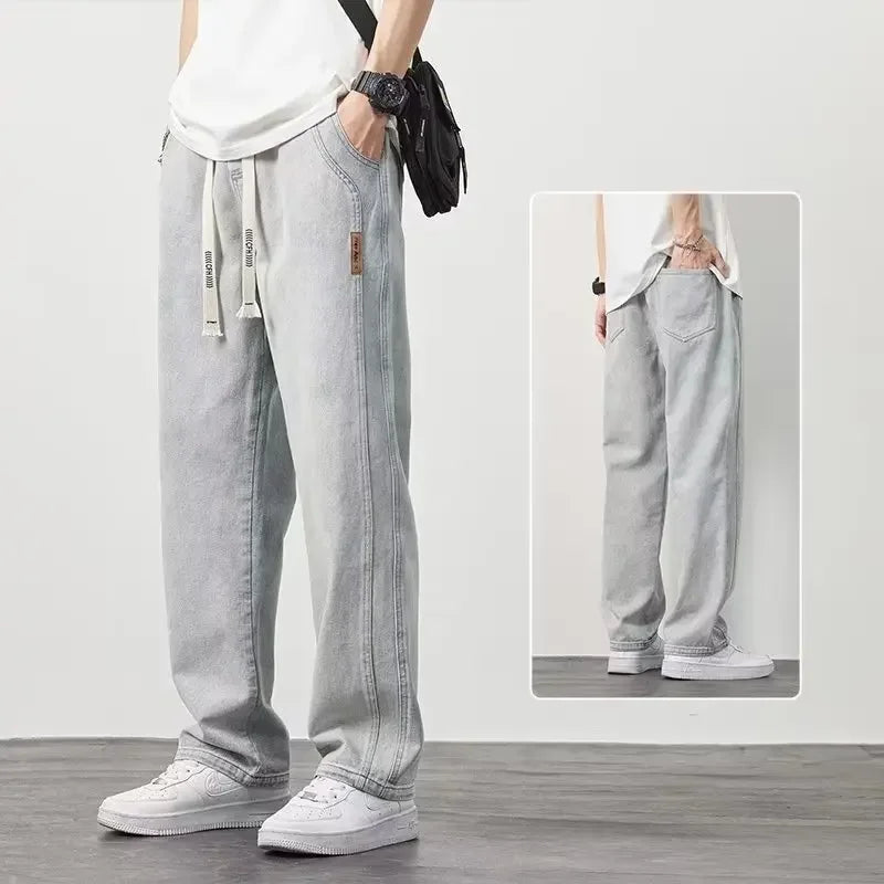 Men's Vintage Loose Straight Jeans