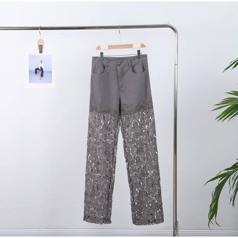 LaceFlow™ Plus Size Summer Jeans