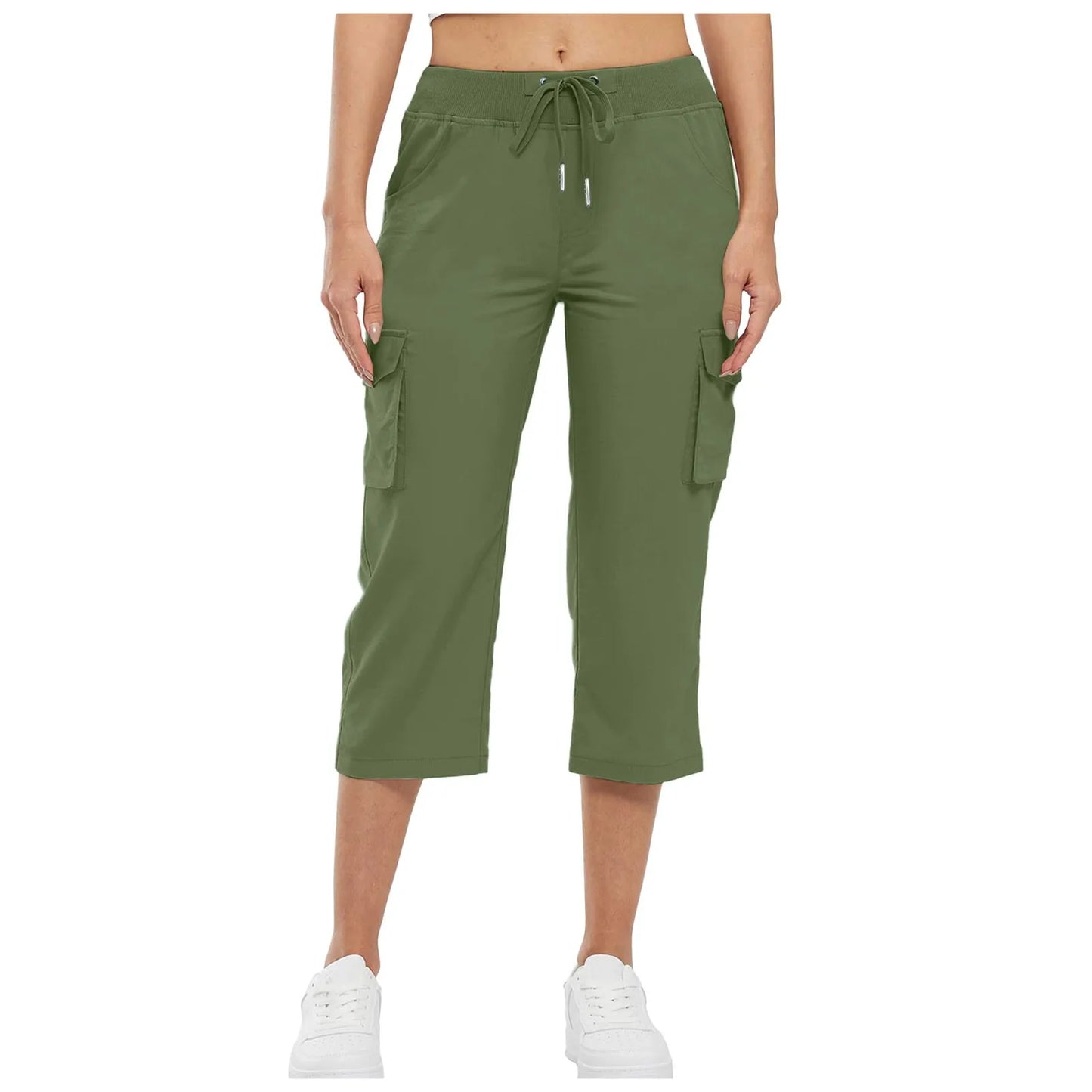 Breezefit™ Women’s Button Pocket Capri Pants