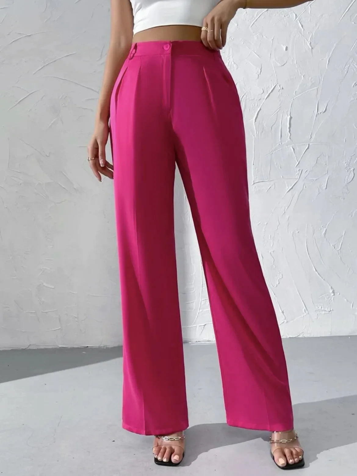 SilhouetteFlow™ Wide-Leg Trousers