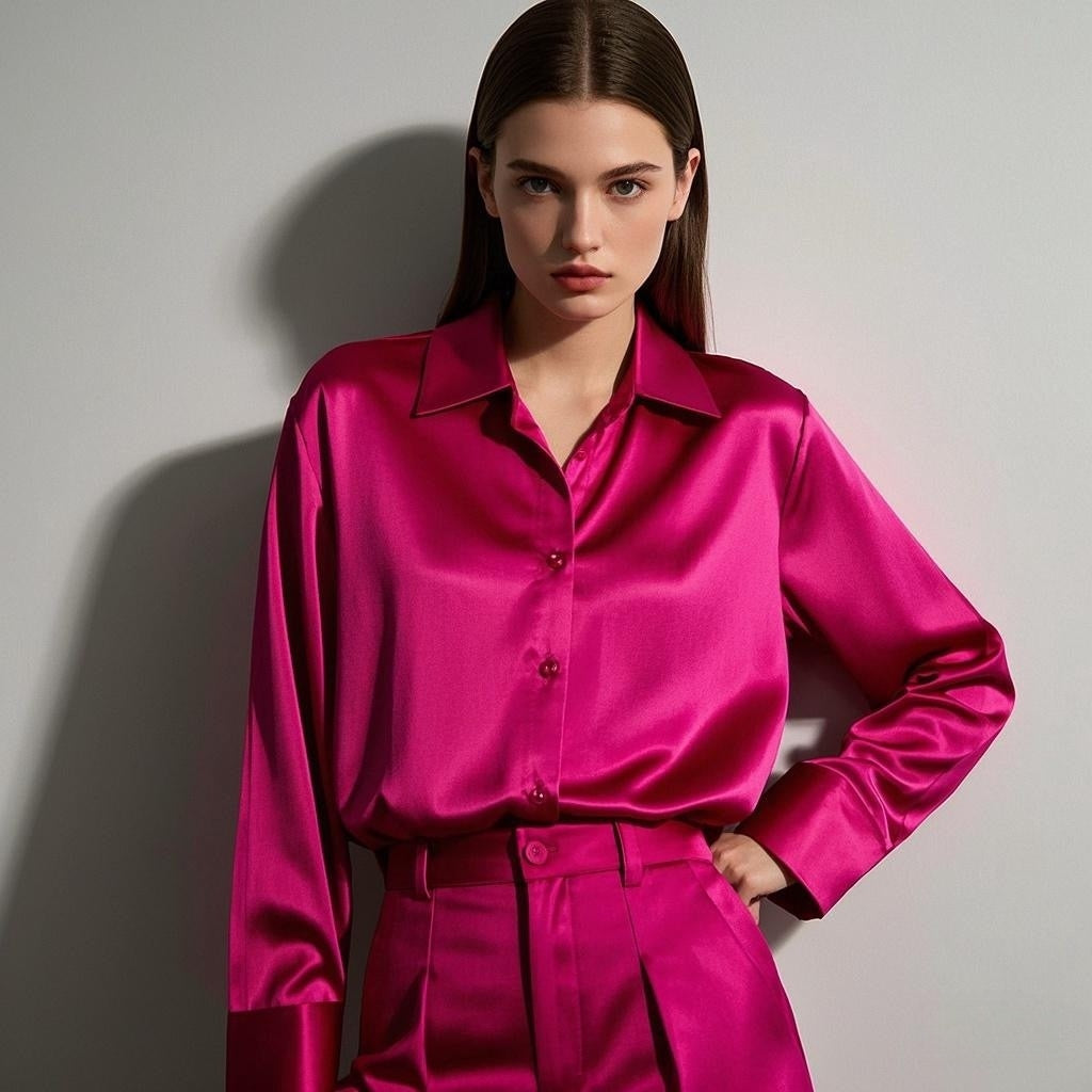 Elegant Satin Blouse