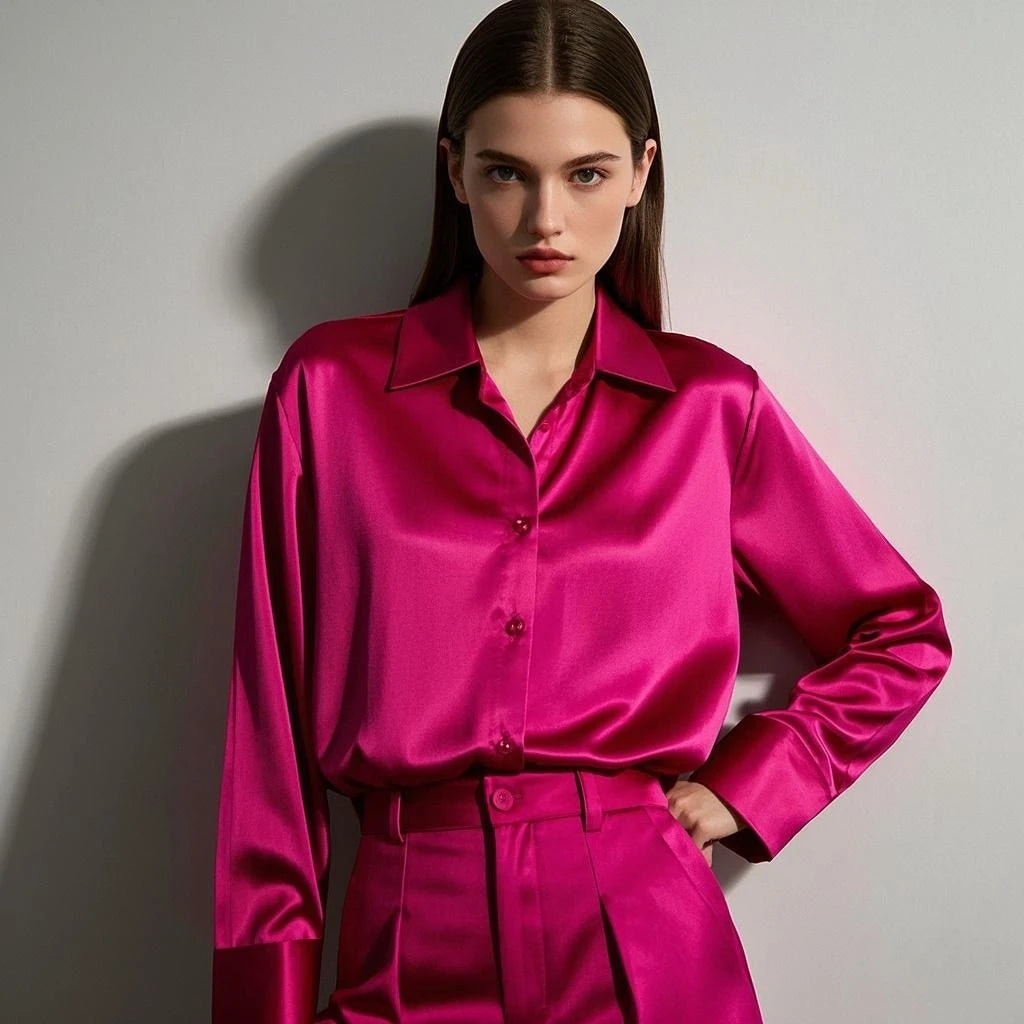 Elegant Satin Blouse