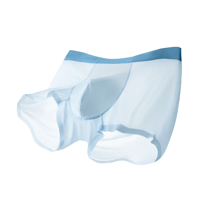 4 PCS Thin Ice Silk Underwear