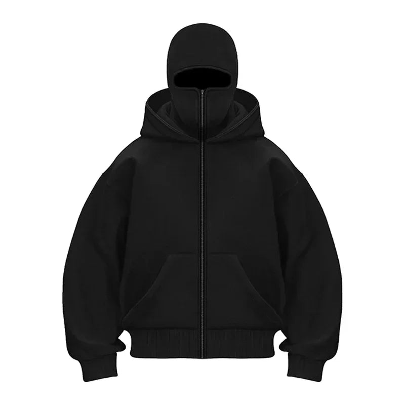 Vintage Balaclava Hoodie
