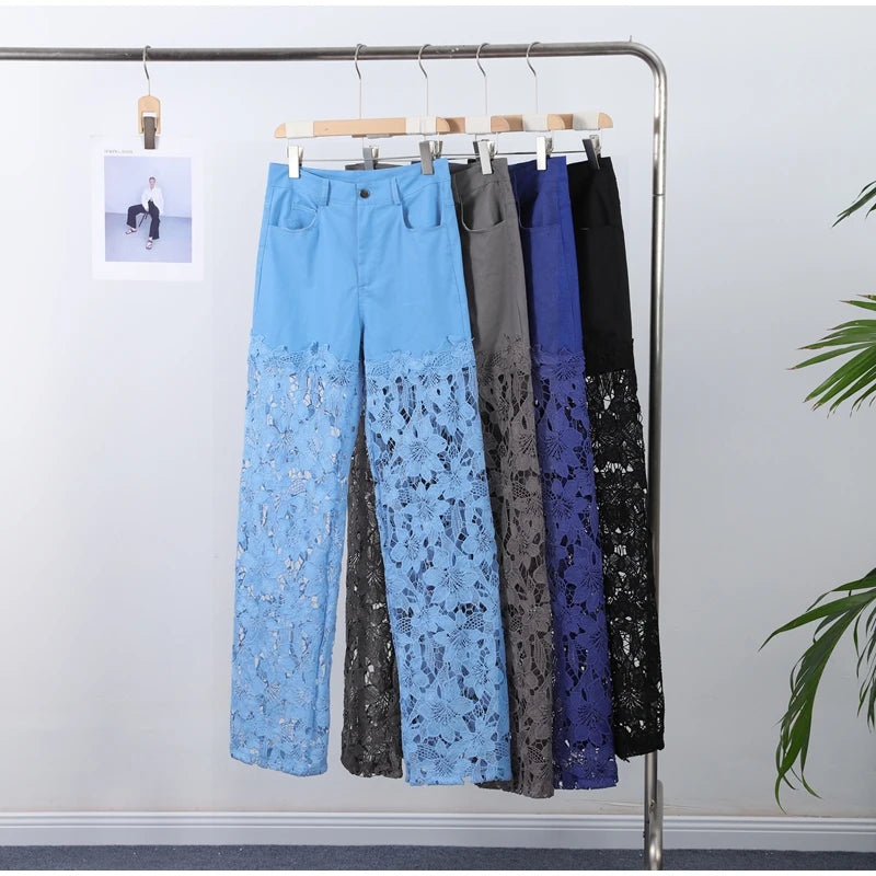 LaceFlow™ Plus Size Summer Jeans