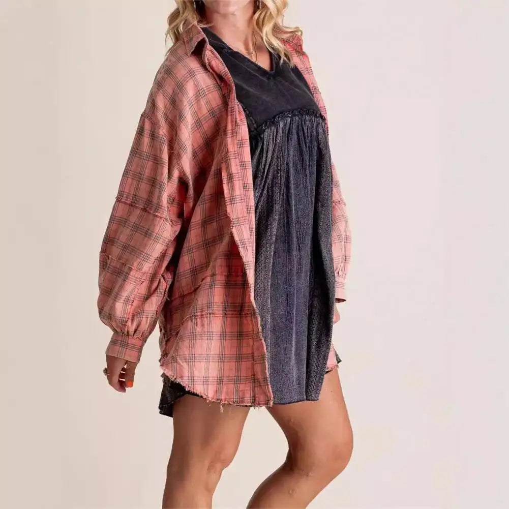 Women's Oversized Shirt Jacket