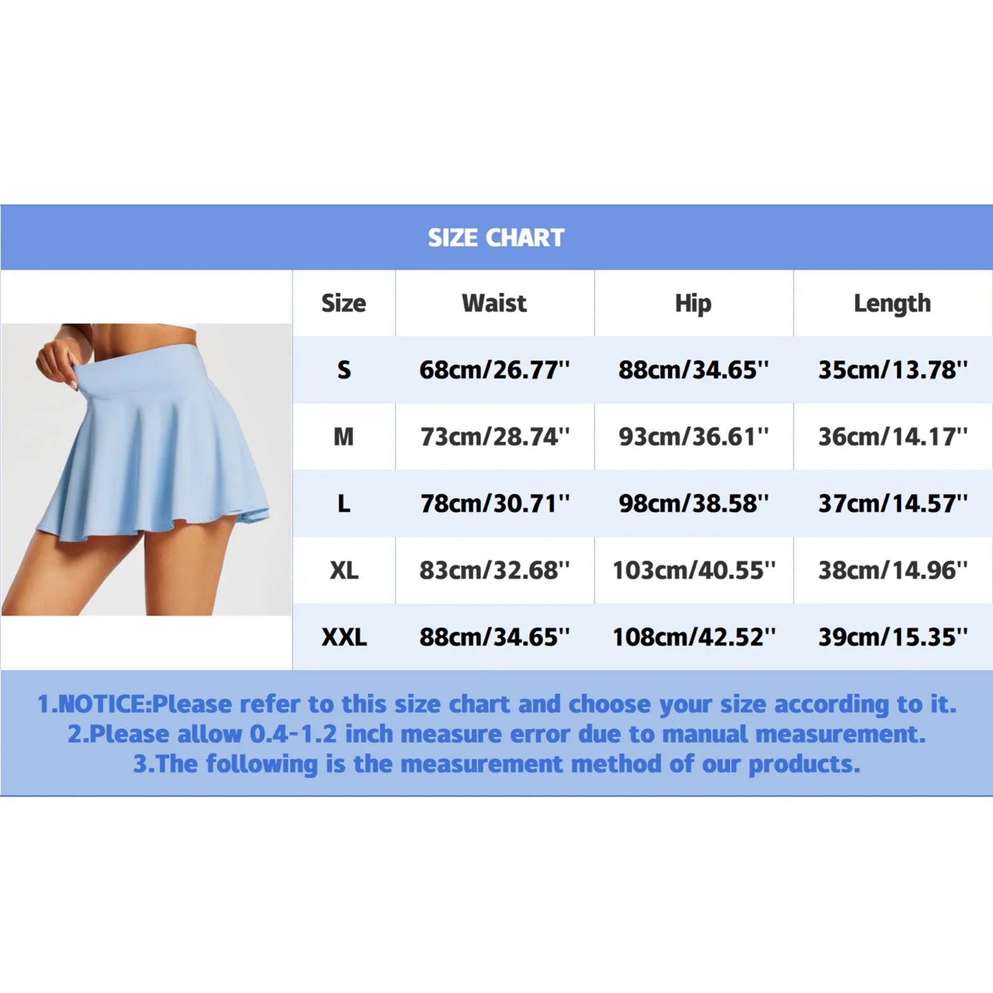 FlareFit™ Active Skort