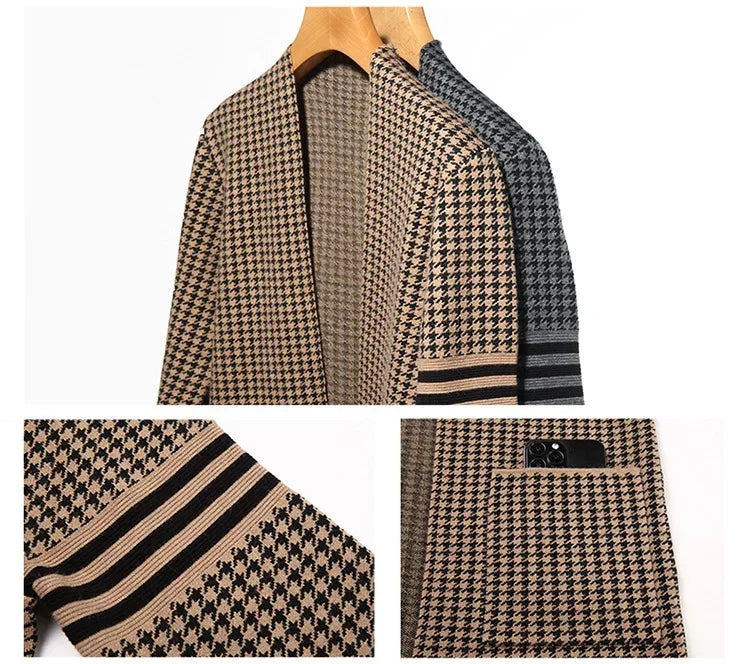 Men's Knitted Cardigan