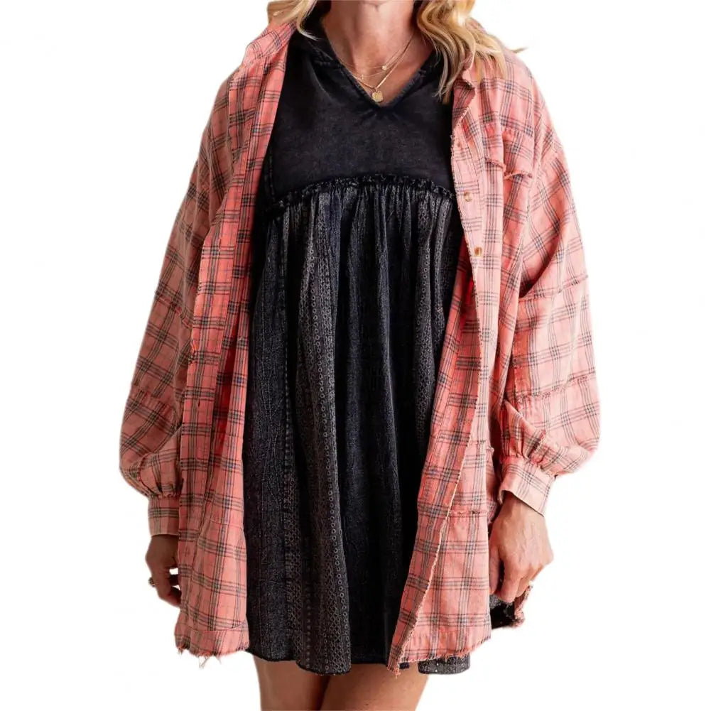 Women's Oversized Shirt Jacket