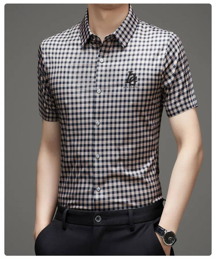 D&Gent™ Non-Iron Plaid Shirt