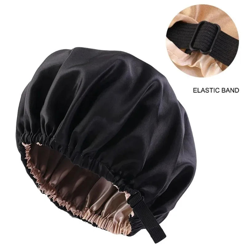 Satin Elastic Hair Cap