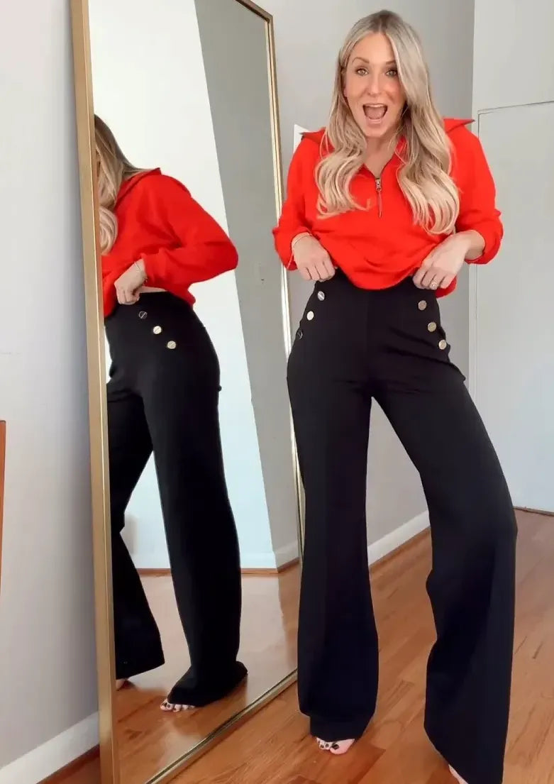 NudeForm™ Straight Leg Suit Pants