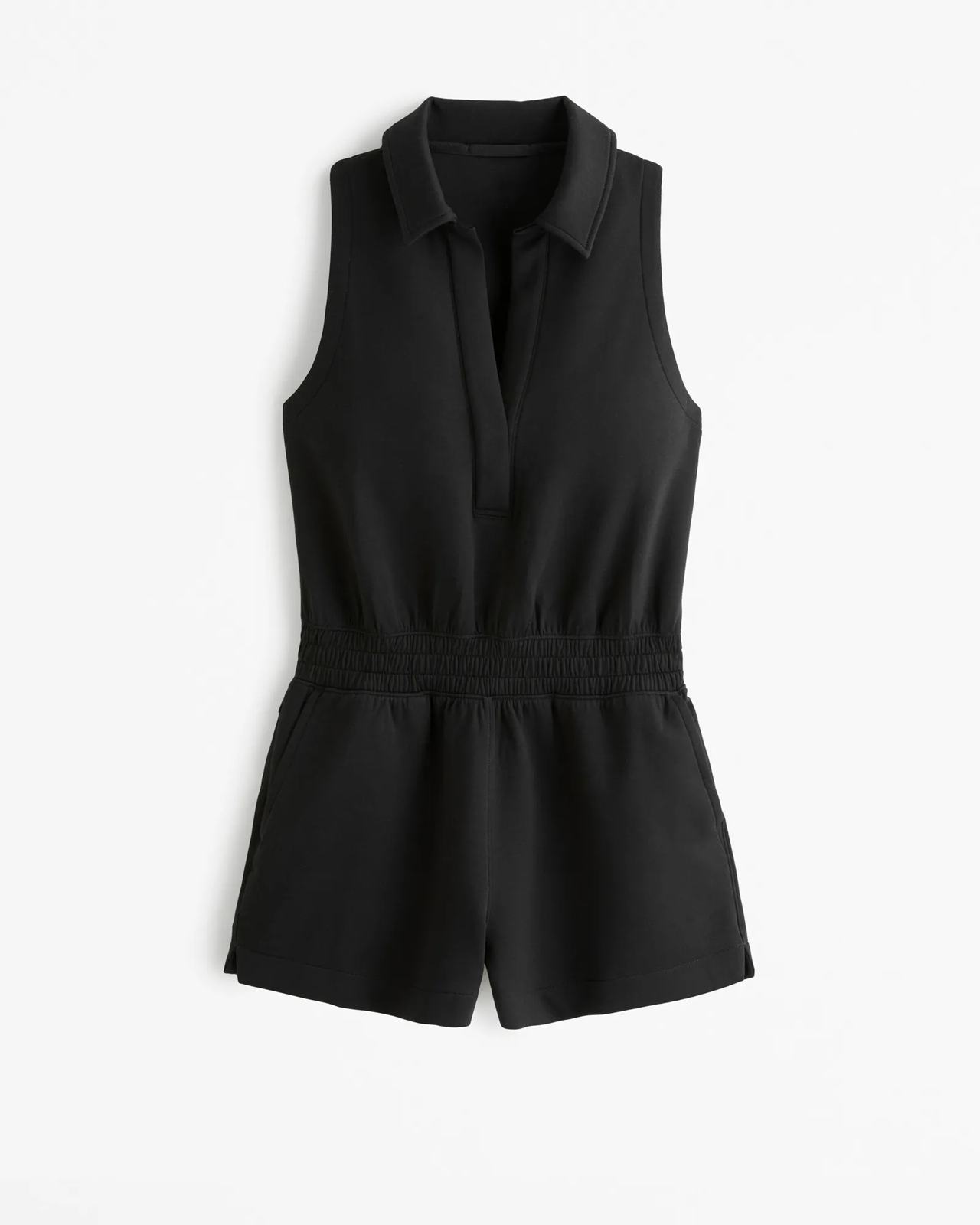 KNIT Polo Romper