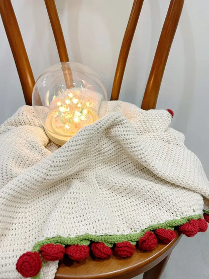 BloomKnit™ DIY Bouquet Blanket (Diameter 80 cm/ 31.5 inches)