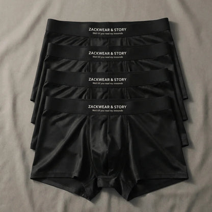 Luxury Ice Silk Boxers For Men